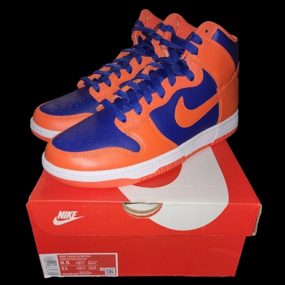Nike dunk high "knicks" - Picture 3 of 5